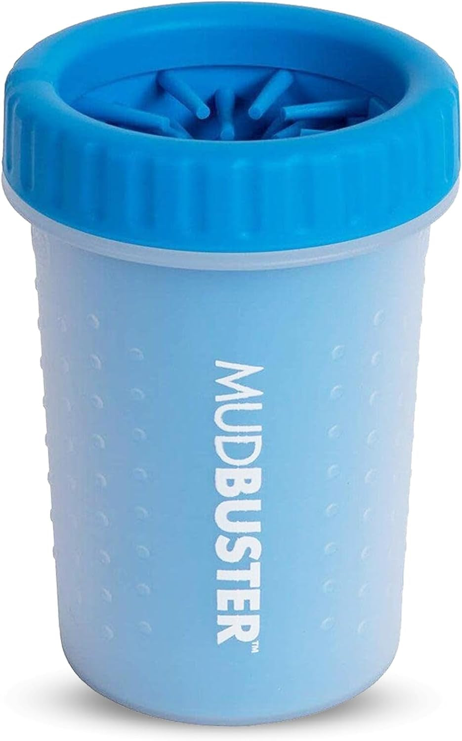 Mudbuster Portable Dog Paw Washer/Paw Cleaner, Medium, Pro Blue