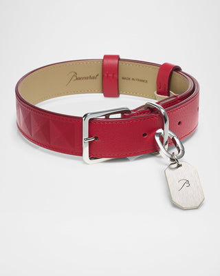 Baccarat Louxor leather pet collar, large — Courtesy of Baccarat