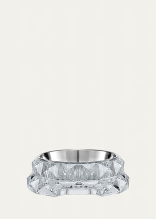 Baccarat Louxor crystal pet bowl, large. Photograph: courtesy of Baccarat